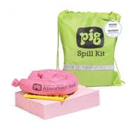 PIG - KITE351 sac anti-dévers.Chem. 1 boudin, 20 tapis, 2 sacs