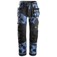 SNICKERS - +6903 flexi+broek camouf.bl96 OUTLET 61.95 ipv 123.90