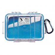 PELI™ - 1020 Micro Case blauw/transp. binnenmaat:13.5x9x4.3cm