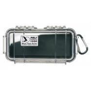 PELI™ - 1030 Micro Case zwart/transp. binnenmaat:16.2x6.7x5.2cm
