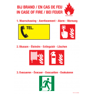 BIJ BRAND. EN CAS DE FEU. IN CASE OF FIRE. BEI FEUER - P38XX17