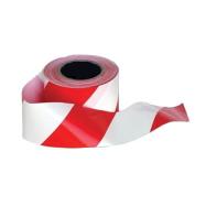 PIKT-O-NORM - AFBAKENINGSLINT ROOD/WIT, 70mm x 500m x 30µ