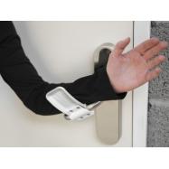 SAFETY SHOP - Hndvrije deuropnr, rond zwart Klink H 16-22mm