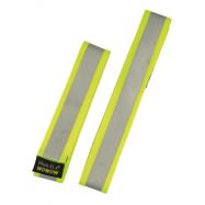 WOWOW - Armband velcro 37cm (2st) fluo geel 3M reflecterend
