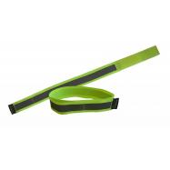 WOWOW - Armband velcro 27cm (2st) fluo geel 3M reflecterend